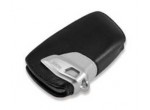 Кожаный футляр для ключа BMW Leather Key Case Urban Line Black Grey