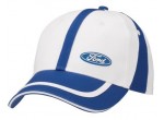 Бейсболка Ford Oval Cap White, Blue Stripes