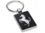 Брелок Ferrari Key Ring Prancing Horse Carbone Fibre