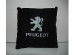 Подушка Peugeot черная