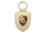 Брелок для ключей с гербом Porsche Crest Keyring, White, 2012
