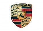 Наклейка герб Porsche Crest 3D Sticker Large