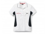 Женская футболка-поло Audi Sport Women’s polo shirt white 2012