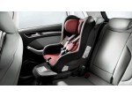 Автомобильное детское кресло Audi Isofix child seat, misano red/black