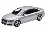 Модель автомобиля Audi A4 1:43 ice silver, Scale 1 43