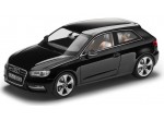 Модель Audi A3, Phantom black, 2013, Scale 1 43