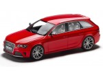 Модель Audi RS 4 Avant, Misano red, 2013, Scale 1 43