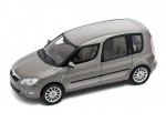 Модель автомобиля Skoda Roomster after a facelift model in 1:43 scale, cappuccino beige
